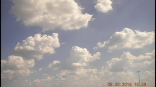 T=4h07m, dt=30s Cloud Time Lapse 20160920