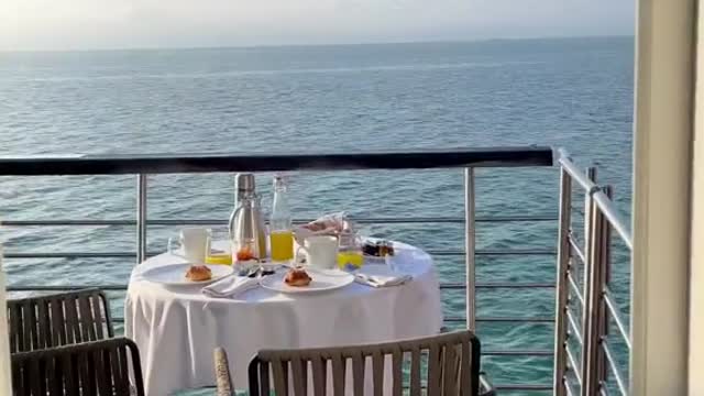 Breakfast dreams at Hotel Palafitte, Neuchâtel