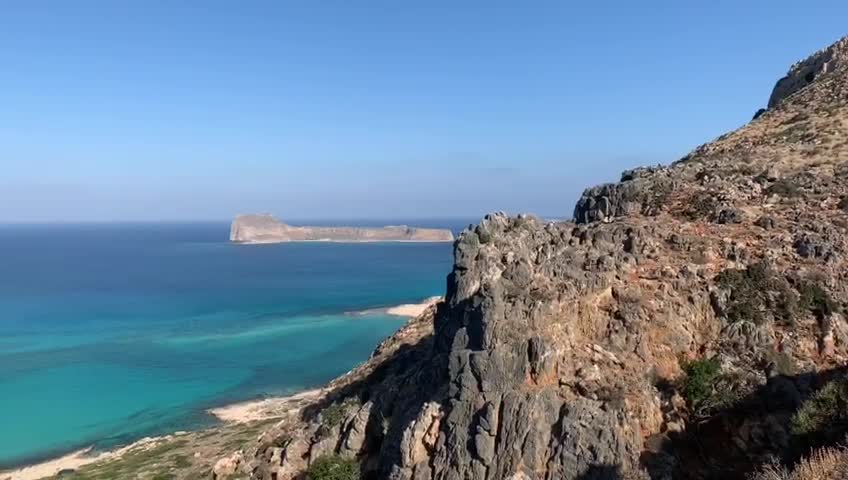 Amazing sand island in Israel