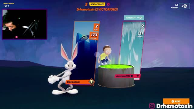 BugsBunny vs Morty ┃Multiversus