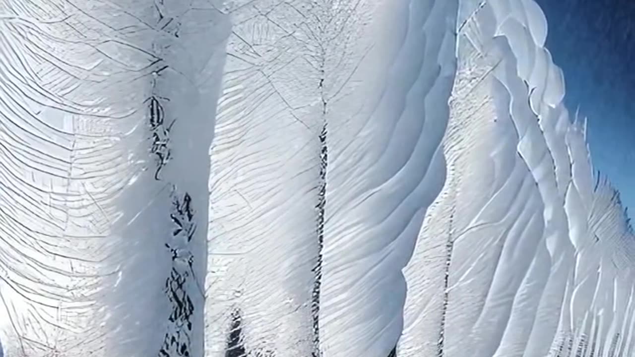 Beautiful winter tree's