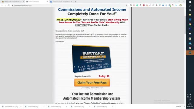 Instant Profits Club Your Instant Commission & Automated Income System