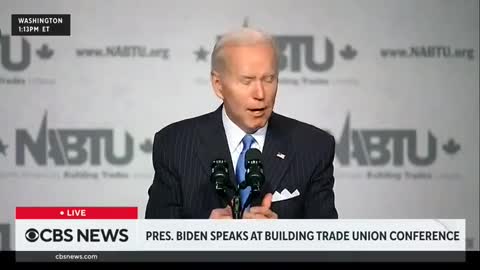 Biden Says Incoherent Gobbledygook