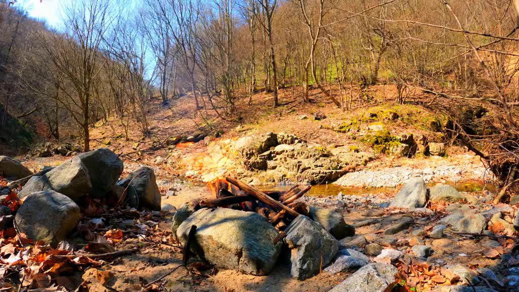 Listen to the Silence. Fire. Relaxing Nature Sounds For Sleeping and Relaxing