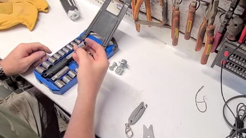 Nut and bolt measure tools. A must have tool