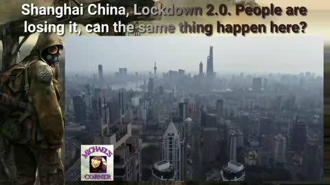 Shanghai China, incomplete lockdown