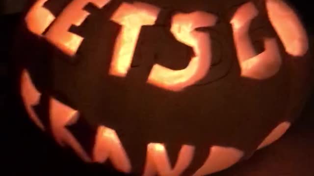 Let’s Go Brandon Pumpkin