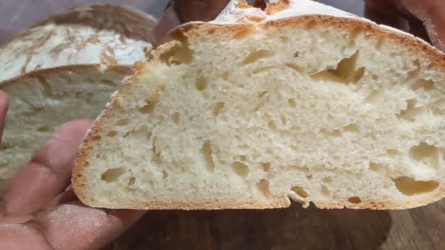 How to make CIABATTA BREAD @HOME