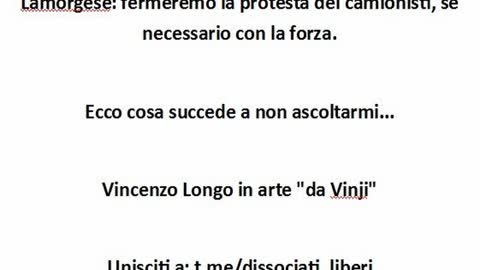 Lamorgese: fermeremo la protesta dei camionisti, se necessario con la forza.