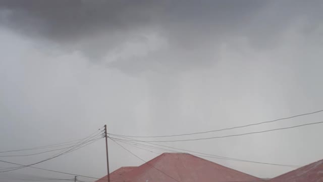 Heavy rain around Somali semi desert areas