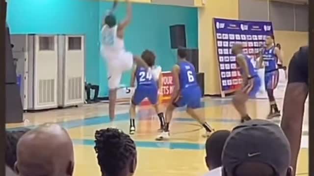 Indoor basketball is amazing