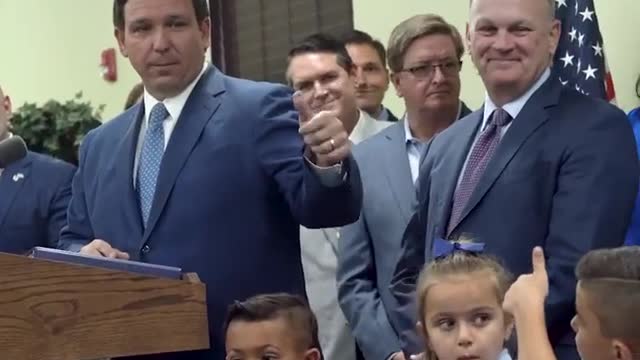 Ron DeSantis: "Florida law now officially prohibits injecting sexuality and gender ideology."