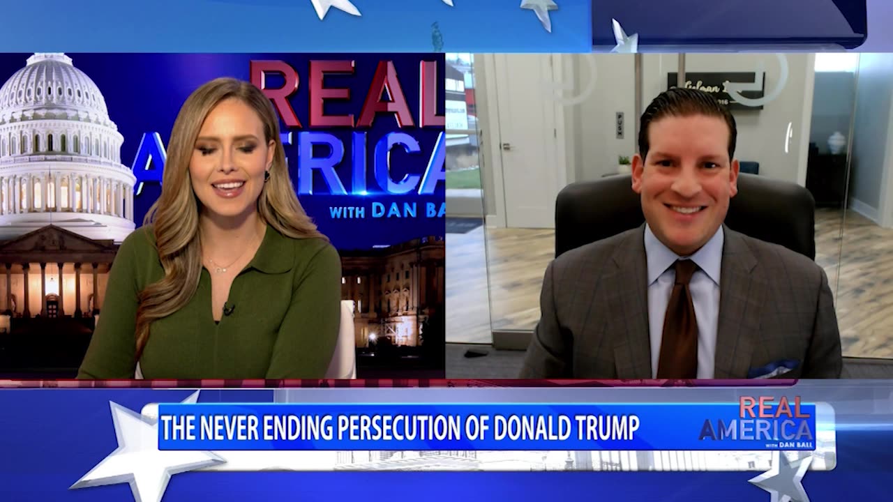 REAL AMERICA - Stella Escobedo W/ David Gelman, House To Refer J6 Cmte For Obstruction, 3/18/24