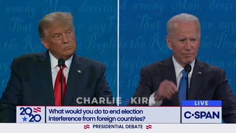 Watch closely at the ease with which he lies to the American people...