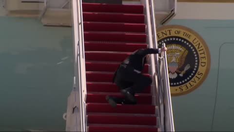 President Joe Biden Falls Many Times