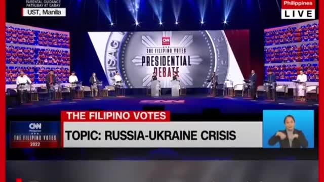 Posisyon ng mgapresidential candidate saRussia-Ukraine conflict