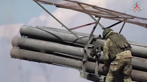 Uragan MLRS calculations burn out AFU positions near Novomikhailovka