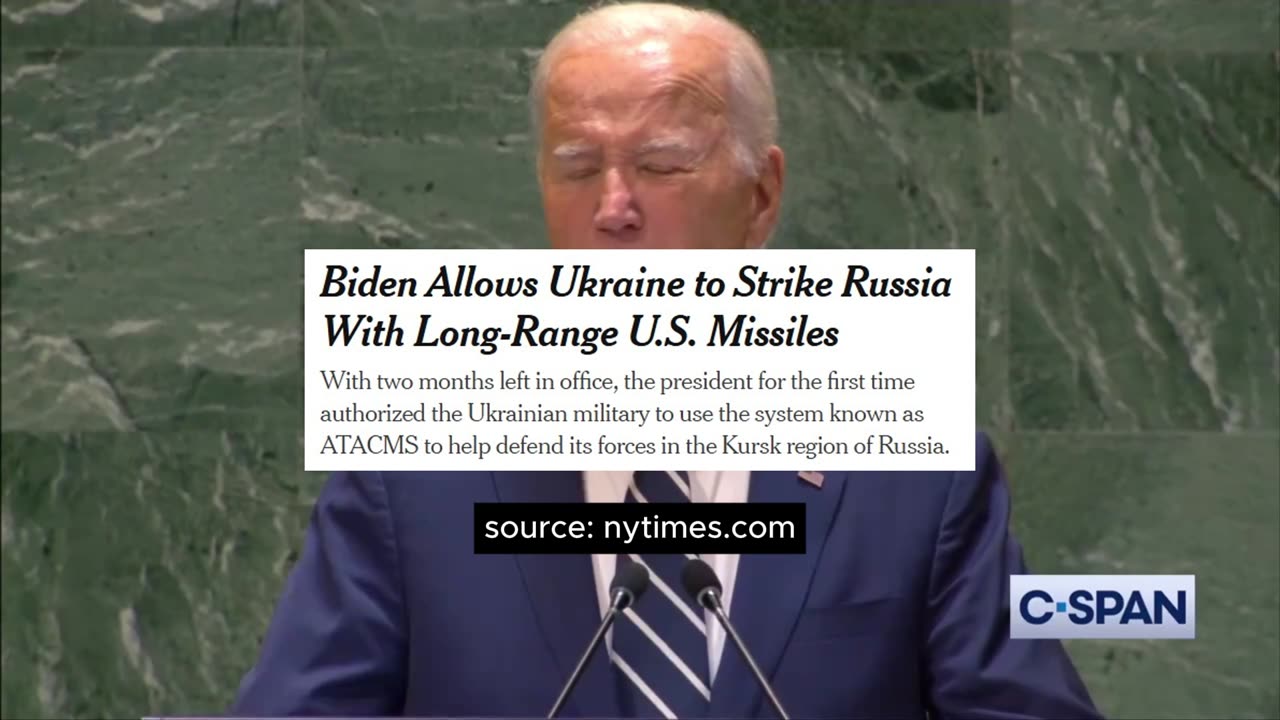 Biden Okays ATACMS in Russia