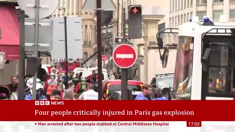 Paris explosion leaves several people in critical condition