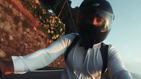 Sunny day for biking, we guess.