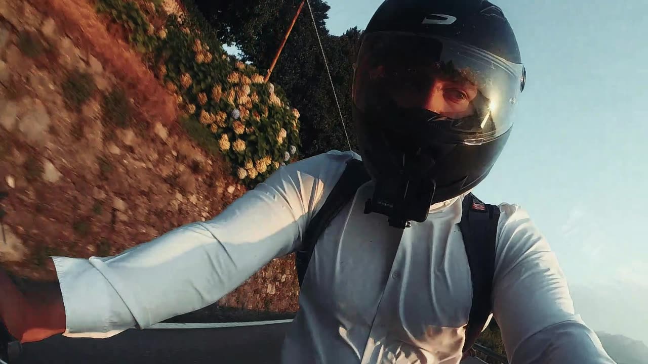 Sunny day for biking, we guess.
