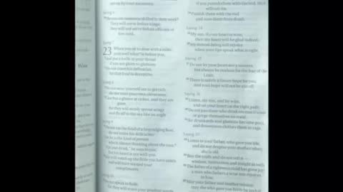 Proverbs 23 For Jan 23