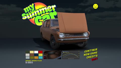 my summer car meu carro bateu