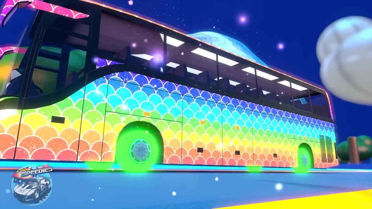 All Aboard! The Bus Song for Kids with Wheels On The Bus by Speedies