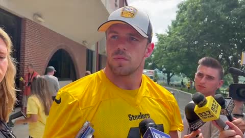 Robert Spillane Talks Steelers LB Rotation, Brian Flores Addition