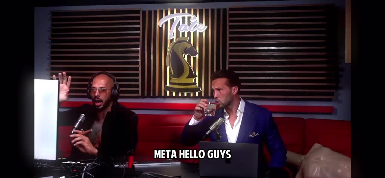 Andrews and Tristan's message to the media and the matrix...
