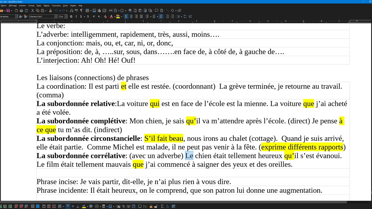 Introduction (French 1 complement)