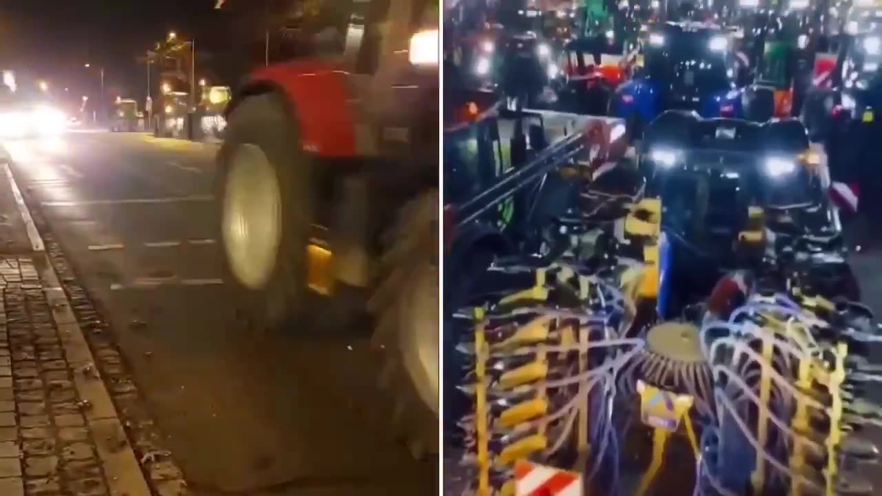 German Farmers Shutdown Germany