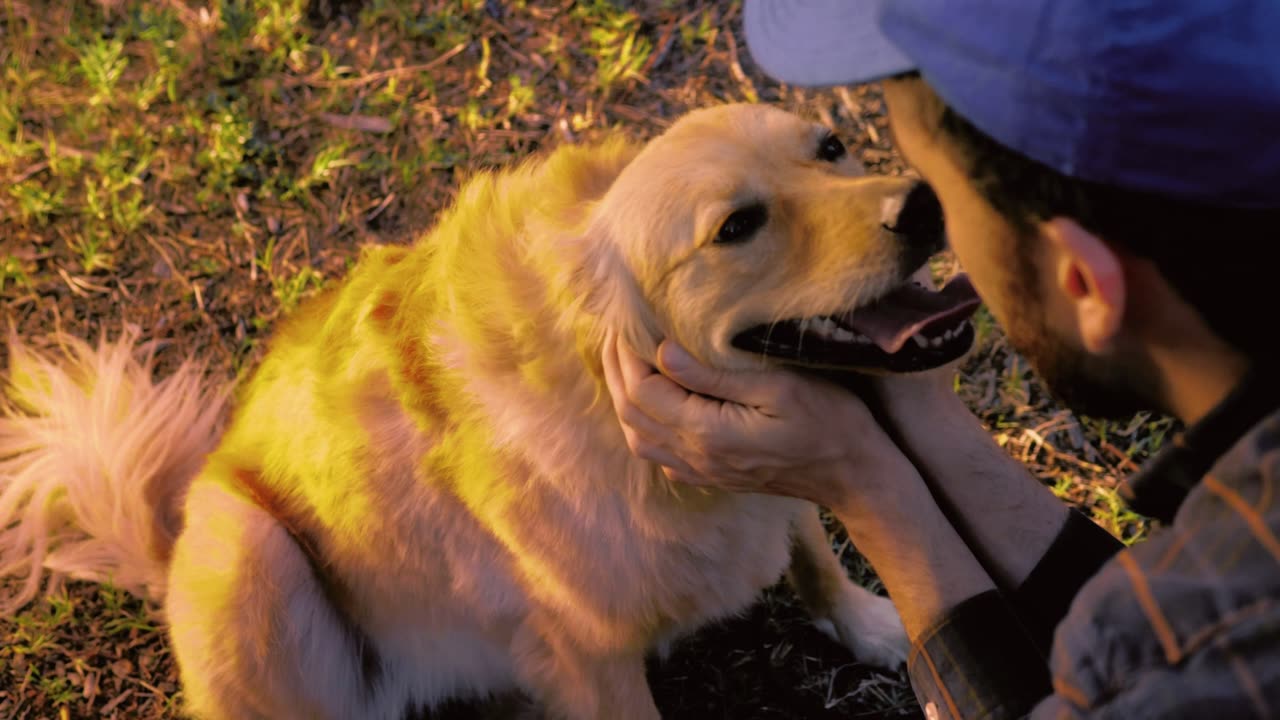 Heartwarming Moments: Man and His Adorable Dog Share Precious Cuddle Time