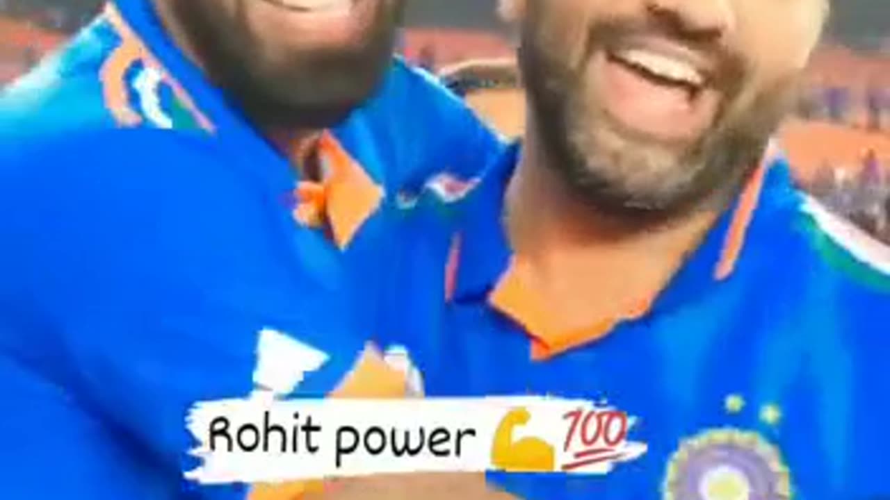 Rohit Sharma power ### hitman: the sixer 👑👑👑 India cricket team captain