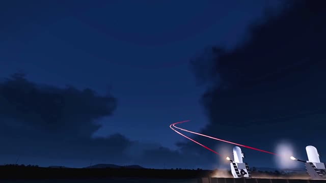 Air Defense System in Action - Shooting Down Jet and Drones Fast