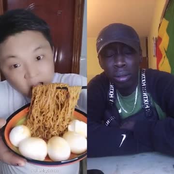 Chinese Noodles Fast Eating Challenge