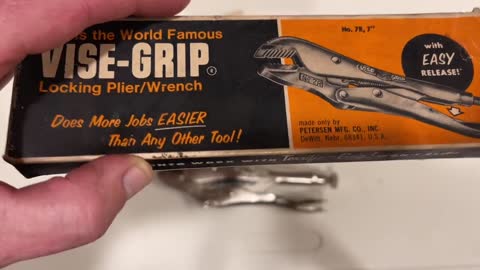 The Original, "VISE-GRIP" 48 Years old