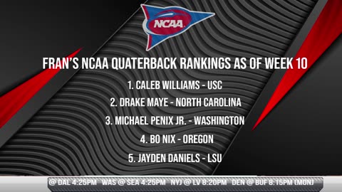 SPIN ON PRO FOOTBALL WK 10 FULL