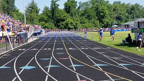 2021 KY Middle School Championship Girls 100m Hurdles 3 Heats