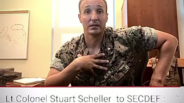 USMC Lt Col Stuart Scheller Demands Accountability