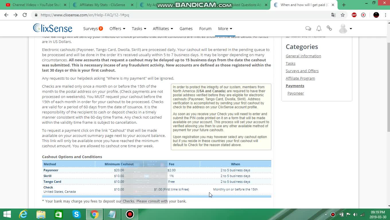 ClixSense Got funds, can't withdraw ($13.70)...