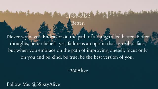 Motivational Motivation Journal 1-21-22