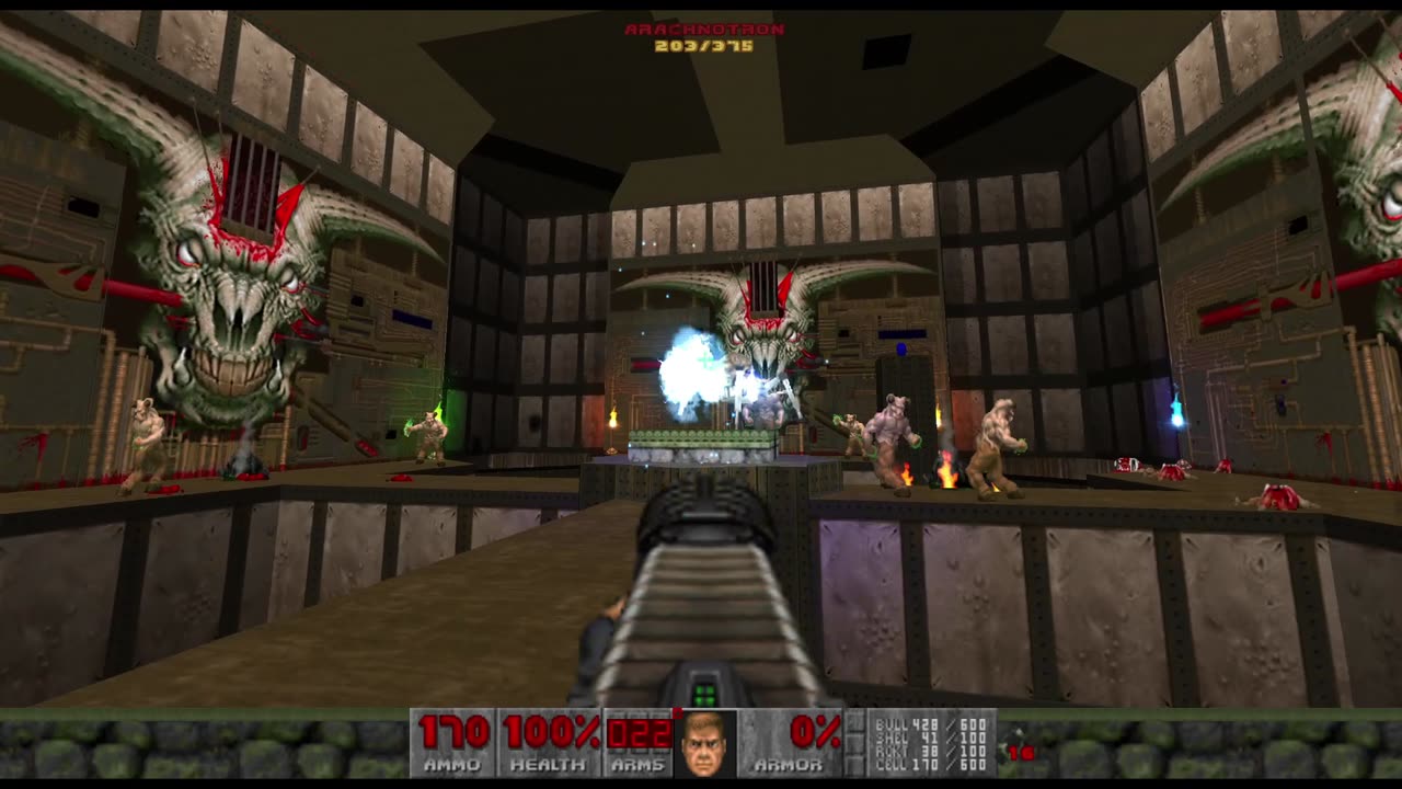 Brutal Doom 2 - Master Levels - Pistol Start - Hard Realism - Mephisto's Maosoleum (MEPHISTO, 15)