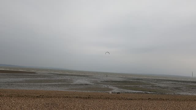 Let's go kite surfing on a windy day