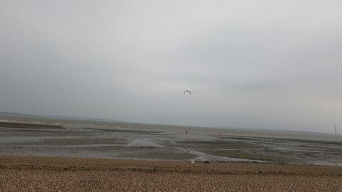 Let's go kite surfing on a windy day