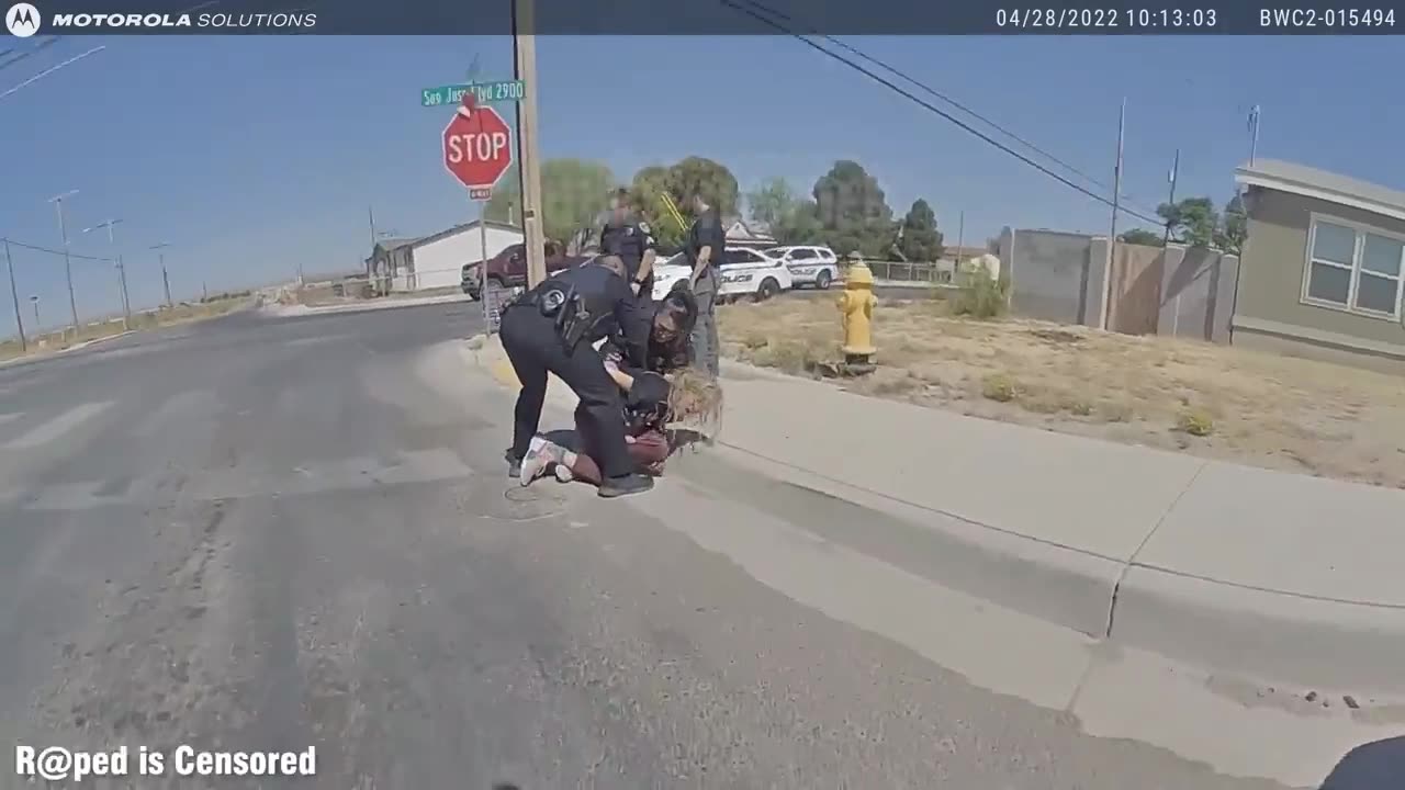 Bodycam Video Shows Police Tackling 60 Year-Old Woman