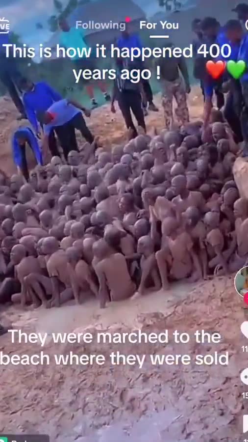 Africans selling Africans in the Congo to work in the mines. 2024