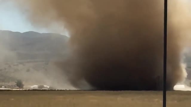 Rare Tornado in California