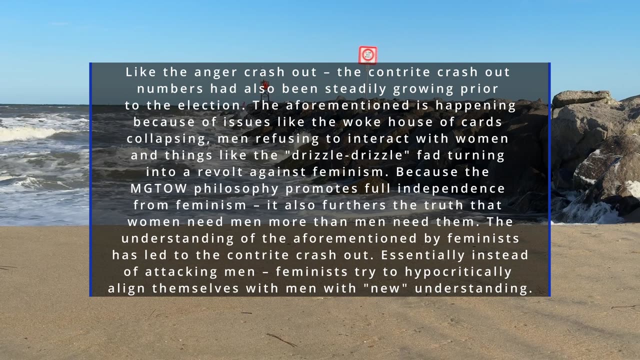 Infinium Short-Take: "The Crash Outs!!!" REDPILL/REDPILLTRUTHS/MGTOW/MGTOWTRUTHS