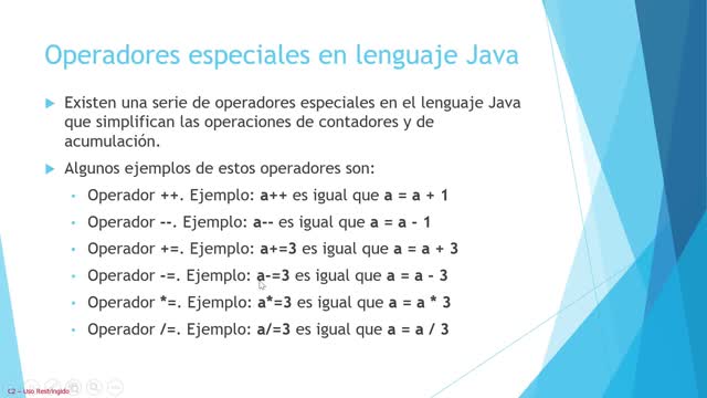 Java parte 11. Estructura de repetición FOR